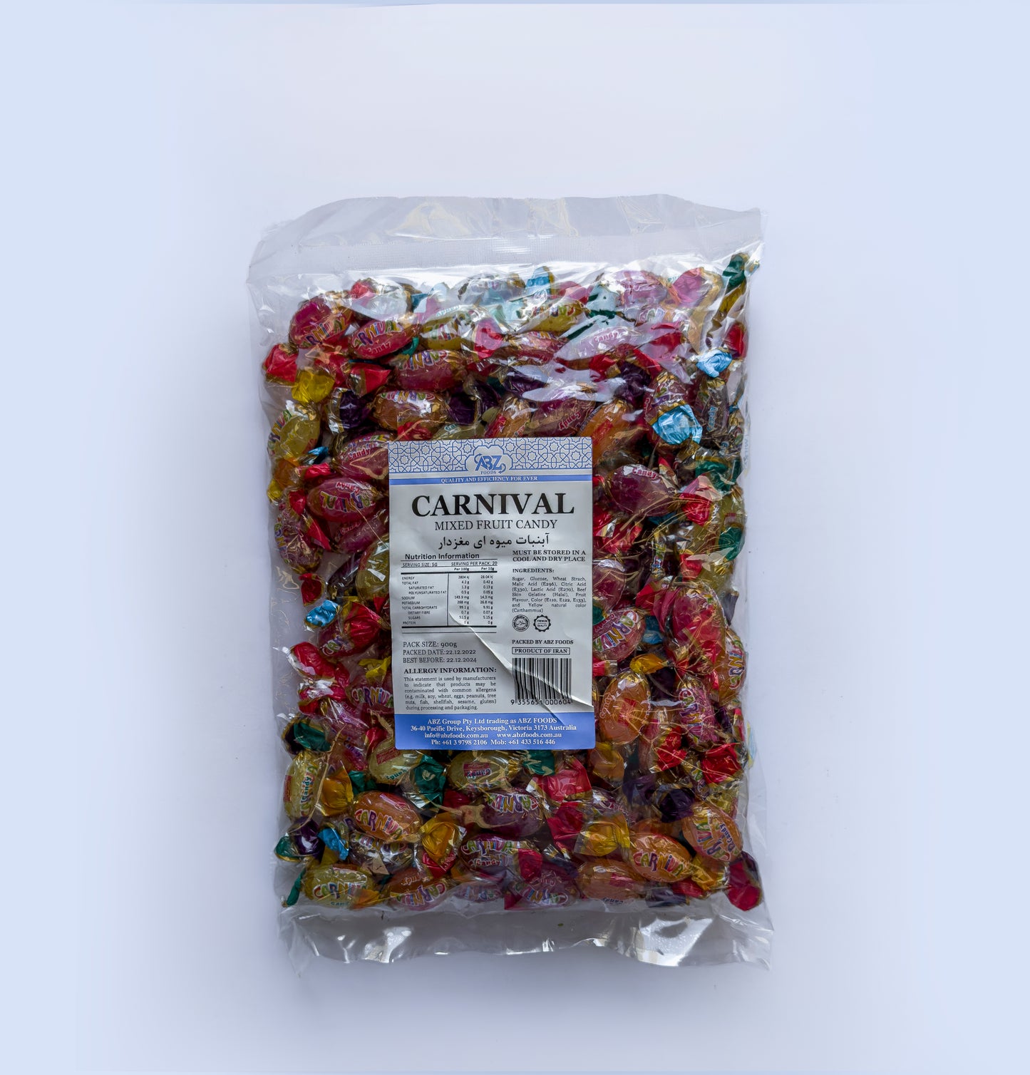 Carnival Mixed Fruit Candy 1kg