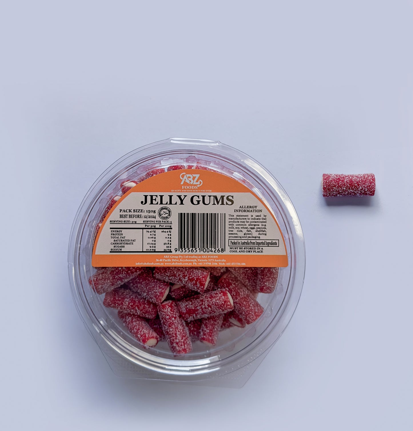 ABZ Likoritz Jelly Gum - 150g*55