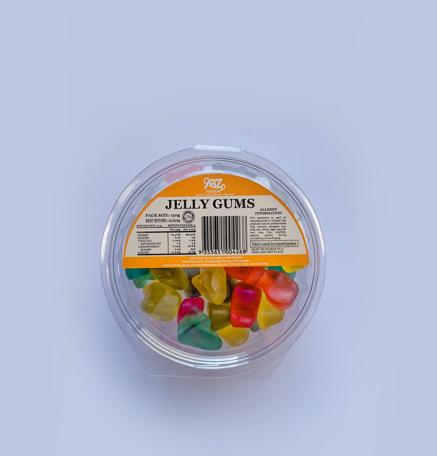 ABZ Friendly Numbers Jelly Gums - 150g*55