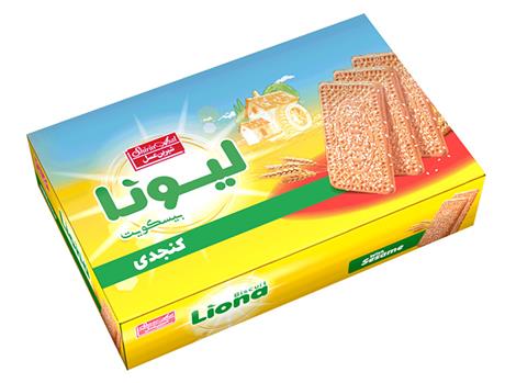 Shirin Asal Liona Party Biscuit-Sesame