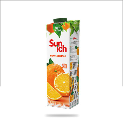 Orange Juice w/Pulp 1L