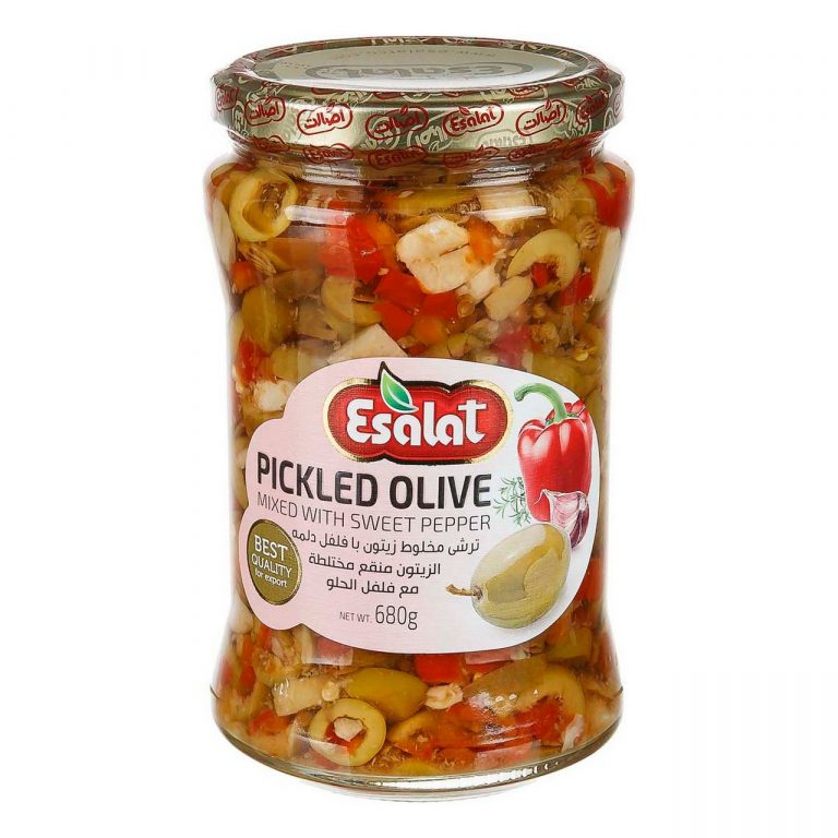 Olives Pickled with Bell Pepper